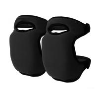 Thick Gardening Knee Pads With Memory Foam And Eva Layers For Comfortable Kneeling On Grass Or Concrete Black Two Pack(Two knee (black))