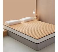 Thick Gray Latex Futon Mattress, Foldable Bedding Mat for Bedroom, Cozy Bed Cover 90 x 200 cm, Perfect for Ultimate and Relaxation