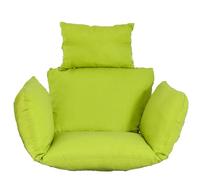 Thick Hanging Egg Chair Cush - Soft Skin-Friendly Swing Cush for Indoor & Outdoor Use - table Basket Swing Pad in Green
