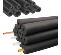 Thick Heat Preservation Foam Tube, Pipe Wrap Insulation Roll, Soft Waterproof Anti-Freeze with Flame Retardant for AC Pipes Lagging Foam, Fitness Equipment(60mmx20mmx2.0m)