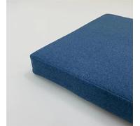 Thick High Density Foam Cushion Pad for Outdoor Bench NonSlip Seating for Patio Dining Window Seat & Piano Lake Blue 12x35x2 Inch Comfortable & Durable