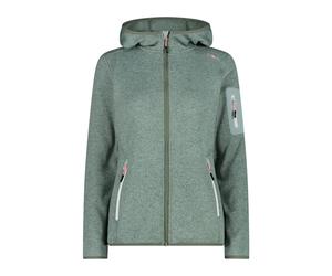 Thick hooded fleece in patterned fabric for women CMP 2XS