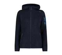 Thick hooded fleece in patterned fabric for women CMP XL