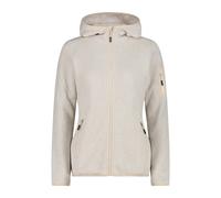 Thick Hooded Sweater Fleece Women CMP Knit-Tech Beige M