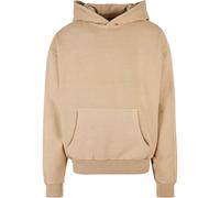 Thick Hoodie dyed in terry cloth Urban Classics Beige 2XL