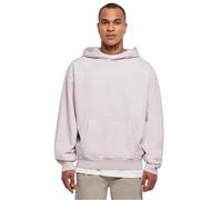 Thick Hoodie dyed in terry cloth Urban Classics Blanc 3XL