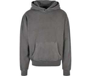 Thick Hoodie dyed in terry cloth Urban Classics Noir 4XL