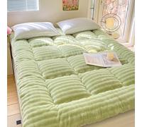 Thick Japanese Floor Mattress Foldable Futon for Single/Double Bed P Bedding for Camping/Guest Room Green 120x200 cm Versatile t Solut