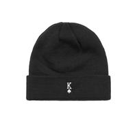 Thick knitted women's hat Mister Tee King Card Noir TU