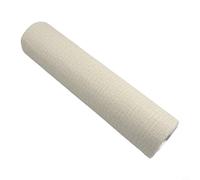 Thick Linen Textured Fabric Effect Wallpaper, Mix Plain Wallpaper Roll, Hessian Wallpapers, Minimalist Feature Decoration for Living Room Bedroom Hallway(BEIGE YELLOW)