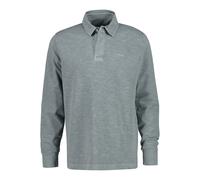 Thick Long Sleeve Knit Polo Gant Rugger Gris L