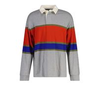 Thick Long Sleeve Polo Gant Rugger stripe Gris L