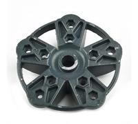 Thick Metal Wheel Hub for 3 or 5 Blade S/M Type Wind Turbine, High Grade Steel Construction for Steady Running, Low Noise, Easy Installation and Long Service Life(5 Blades)