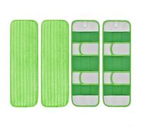 Thick Microfiber Mop Pads for Swiffer Sweeper XL, Reusable Wet Dry Refill for Hardwood Vinyl Tile Floors, Machine Washable(4 PACK)