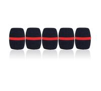 Thick Microphone Sponge for Shure Handheld Wireless Microphones Transmitter,Microphone Filter Black