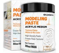 Thick Modeling Paste 30oz / 600ml Art Texture Paste for Acrylic Painting