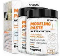 Thick Modeling Paste 60oz / 1200ml Art Texture Paste for Acrylic Painting