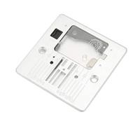 Thick Needle Plate, High Accuracy Silver Professional Needle Plate for Singer 4411 4423 4432 4452 44S