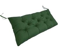 Thick Non-Slip Garden Bench Cushion, Comfortable Outdoor Seating Pad for Patio, Balcony, and Chaise Lounge, Green 120x50x8 cm - Perfect for Relaxation