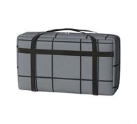 Thick Non Woven Storage Bag with Full Coverage Zipper Track and Dual Webbed Handles Optimized for Moving Box Loading and Item Protection (M)