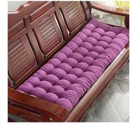 Thick Outdoor Patio Chair Cushion, Portable Garden Furniture Pad for Lounge Chairs & Sofas, Comfortable Gray Cushion 48 x 120 cm for Relaxing Seats, Enhance Style & Comfort