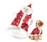 Thick Padded Dog Vest, Cotton Dog Coats, Thick Winter Warm Dog Vest with Padded Coat for Cold Weather | Windproof and Comfortable Dog Jacket Clothing for Christmas and Winter Adventures