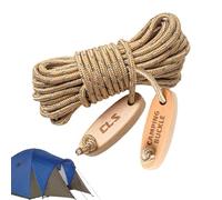 Thick Paracord,Solid Braid Outdoor Rope | Reflective 6 mm Paracord Rope, Para Cord Lanyard for Camping Tent, Backpacking, Mountaineering, Hiking