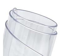 Thick Plastic Table Cover Protector 11.8"~47.2" Durable Vinyl Desk Pad for Kitchen Dresser & Writing Desk Clear Table Protector for Easy Cleaning & Long Lasting Use