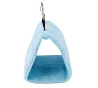 Thick Plush Bird Hammock Hanging Tent Soft Warm Bed for Cage Winter Protection (S)