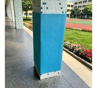 Thick Pole Padding for 6-50 inch Basketball Hoops, 360° Protection Outdoor Crash Pad Cover with Self-Adhesive for Columns, 40cm/16in