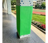 Thick Pole Padding for 6-50 inch Basketball Hoops, 360° Protection Outdoor Crash Pad Cover with Self-Adhesive for Columns, 40cm/16in