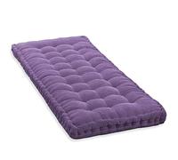 Thick Purple Bench Cushion 150x35cm for 2/3 Seater Sofa Cotton Floor Seat Mattress for Home Garden Patio Swing Comfortable & Durable Seating Solution