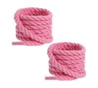 Thick Rope Shoe Laces for Sneakers, Thick Ropes Laces Strings, Round Cotton Rope Shoe lace, Chunky Twisted Replacement Shoelaces