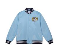 Thick satin jacket Mitchell & Ness Université de la Caroline du nord Bleu S