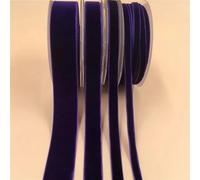 Thick Satin Ribbon, 6/9/16/25mm Single Face 31colors Velvet Ribbon for Handmade Bouquet Wrapping Supplies Home Party Decoration ChristmasTape(V032 Plum Purple,16MM X5Yards)