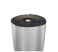 Thick Self Adhesive Aluminium Foil Insulation,Thermal Soundproof Cotton Layer,Heat Reflector & Radiant Barrier,Ideal for Roofs,Walls & Camper，Aluminum Foil Finish(10MM(THK),1*7m/3.2*23ft)