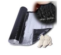 Thick Self-adhesive Waterproof Tape Asphalt Membrane Easy to Use Aluminum Foil Waterproof Patch Seal Tape for Roof Window Driveway Repair(70cmx1m)