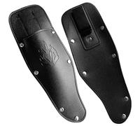 Thick Sheath for Mora Knife with Belt Loop, PU Material+Rivet for Knife Sheath, Rustic Holster, Tactical Case, Full Grain Leather, Handmade, Black