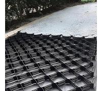 Thick Slope Erosion Control Mesh - Permeable Ground Paver System for Sidewalk Soil Stabilization Gravel Support Available in 3/5/10/15/20/33 ft Lengths (1x4m)