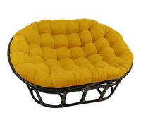 Thick Soft Round Chair Cushion for Hanging Egg Chair Double Leisure Cushion Overstuffed Polyester Floor Seat Pillow for Comfort and Style