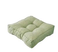 Thick Soft Square Seat Cushion for Yoga & Meditation Sage Green Reading Cushion for Adult Casual Sitting 50cm Comfort Pad for Chairs