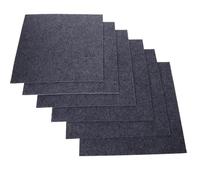 Thick Square Carpet Tiles 10pcs Polyester Fiber DIY Floor Mats for Babies | Decorative Padded Panels, Protective Surface for Crawling, Playing and Exercising, Stylish Colour Finish