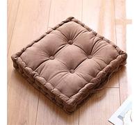 Thick Square Cotton Seat Cushion 45x45x12cm - Solid Color Pad for Sofa, Office, Dining Room, Living Room, Outdoor Use - Comfortable Table Cushion for All Spaces