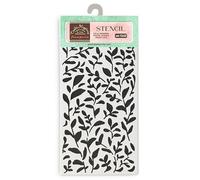 Thick Stencil cm 12 x 25 cm - Create Happiness Secret Diary Leaves Pattern
