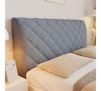 Thick Stretch Bed Headboard Cover, Washable Dustproof Protector For Full/queen/king Size Beds, Stylish Slipcover For Bedroom Decor, Fits All Headboards Dark Gray 78.7 in