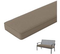 Thick table Outdoor & Indoor Bench Cush 140x40x5cm - Ideal for Garden, Patio, Balcony, Dining, Pallet Swing & Shoe Rack (Coffee Color) - & Slish