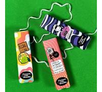 Thick Textured Floss for Sensitive Gums | Flush Expanding Woven Dental Care | Delicate Organic Natural Flavor | Cruelty Free Eco | Travel Size | Muli-Flavoured Pack