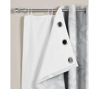 Thick Thermal Pair of Blackout Lining For Eyelet Curtains Thermal Blackout Lining Pair - 3 Pass Insulated (46x54)