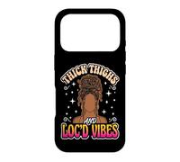 Thick Thighs And Loc'd Vibes Case for iPhone 17 Pro