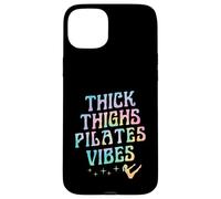 Thick Thighs Pilates Vibes Empowering Body Positivity Case for iPhone 15 Plus
